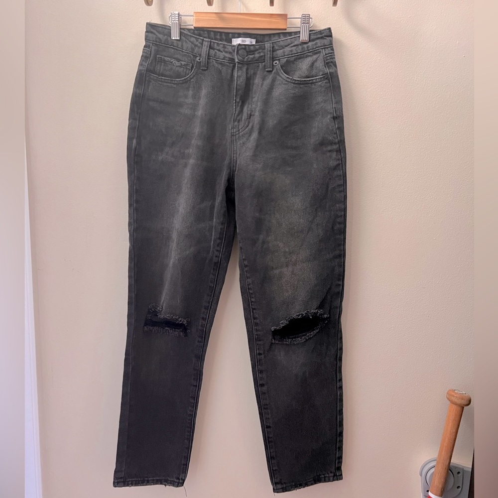 BP. Distressed Hi-Rise Jeans